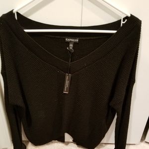 NWT, Express
XS Split Back Cropped Sweater